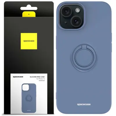 SPACECASE SILIKONSKI OVITEK RING ZA IPHONE 15 MODER