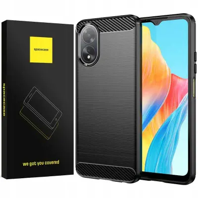 SPACECASE OVITEK CARBON COVER ZA OPPO A38 4G ČRN