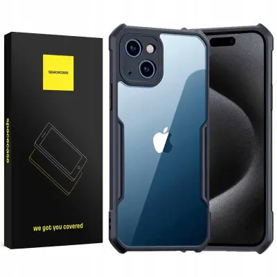 OVITEK SPACECASE OVITEK ZA IPHONE 15 BEETLE ČRN