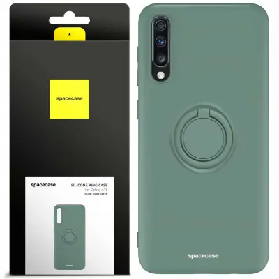 SPACECASE SILIKONSKI OVITEK OBROČ ZA SAMSUNG GALAXY A70 ZELENI OVITEK
