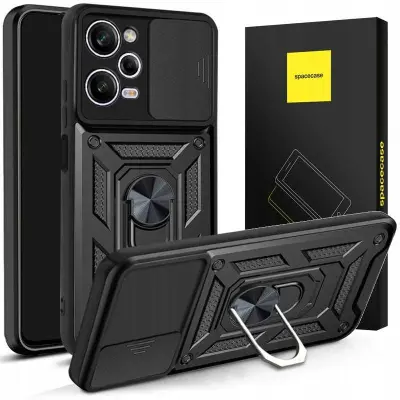 OVITEK SPACECASE OVITEK ZA POCO X5 PRO NOTE 12 PRO ČRN