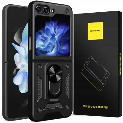 OVITEK SPACECASE ZA SAMSUNG GALAXY Z FLIP 5 ČRN