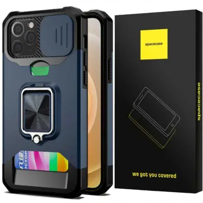 SPACECASE OVITEK CASE ZA IPHONE 12 12 PRO MODRA