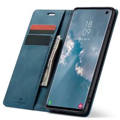 SPACECASE OVITEK DENARNICA GALAXY S10 MODRA ZA SAMSUNG S10