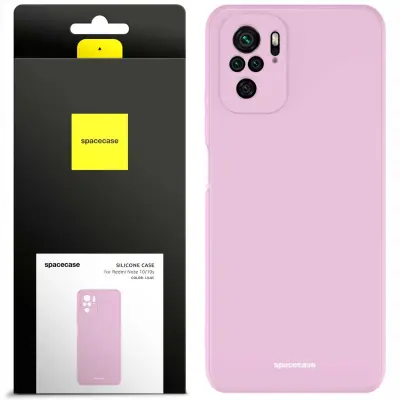 SILIKONSKI OVITEK SPACECASE ZA XIAOMI REDMI NOTE 10 10S LILAC