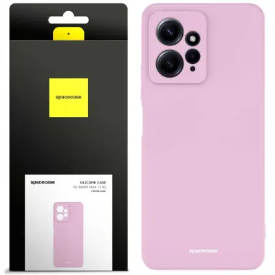 SILIKONSKI OVITEK SPACECASE ZA XIAOMI REDMI NOTE 12 4G LILAC