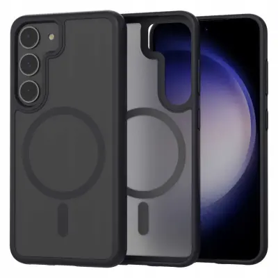 SPACECASE OVITEK HIBRIDNI OVITEK ZA SAMSUNG GALAXY S23 ČRN