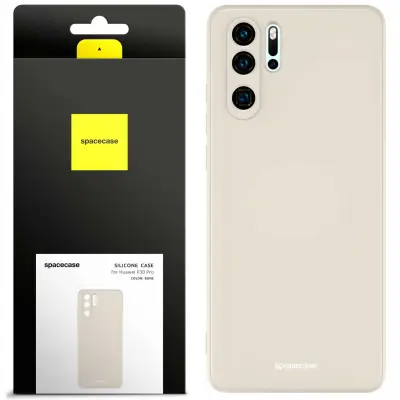 SILIKONSKI OVITEK SPACECASE ZA HUAWEI P30 PRO BONE
