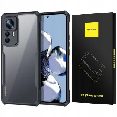 SPACECASE OVITEK ZA XIAOMI 12T 12T PRO BEETLE ČRN