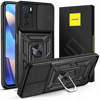 OVITEK SPACECASE ZA TELEFON OPPO A16 ČRN
