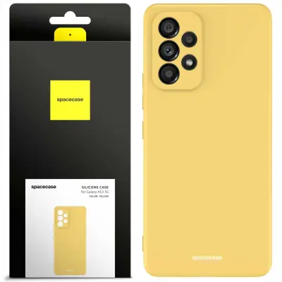 SPACECASE SILIKONSKI OVITEK GALAXY A53 5G RUMEN OVITEK
