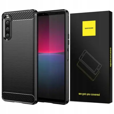 SPACECASE OVITEK CARBON COVER ZA SONY XPERIA 10 V ČRN