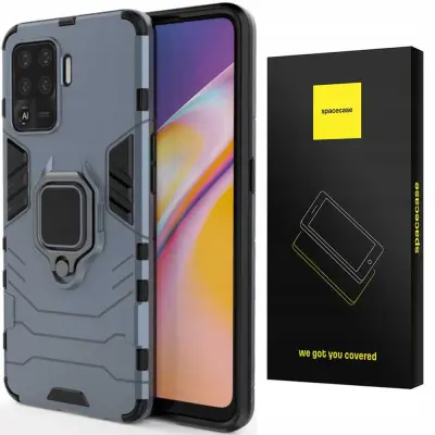 OVITEK SPACECASE ZA OPPO RENO 5 LITE X-RING BLUE
