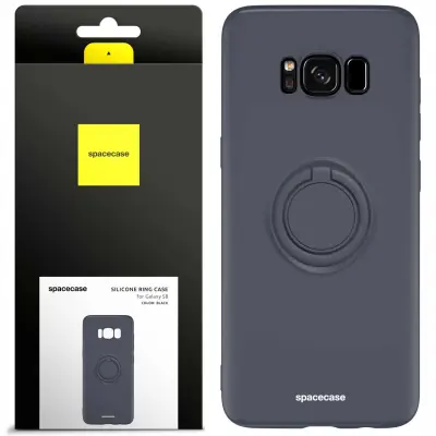 SILIKONSKI OVITEK SPACECASE ZA SAMSUNG GALAXY S8 ČRN