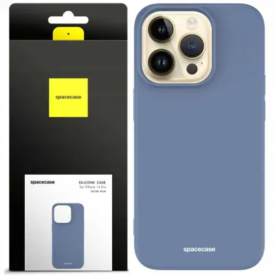 SILIKONSKI OVITEK SPACECASE ZA IPHONE 14 PRO MAX MODRA ZAŠČITA