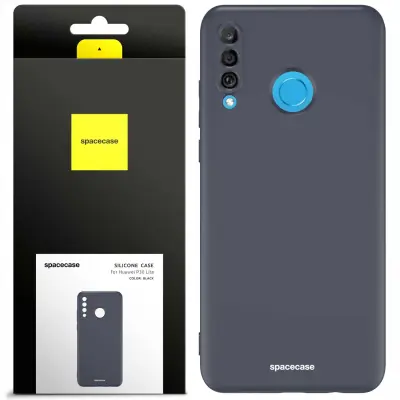 SILIKONSKI OVITEK SPACECASE ZA HUAWEI P30 LITE ČRN