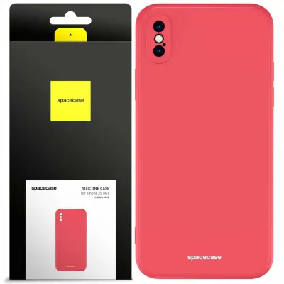 SILIKONSKI OVITEK SPACECASE ZA IPHONE XS MAX RDEČ