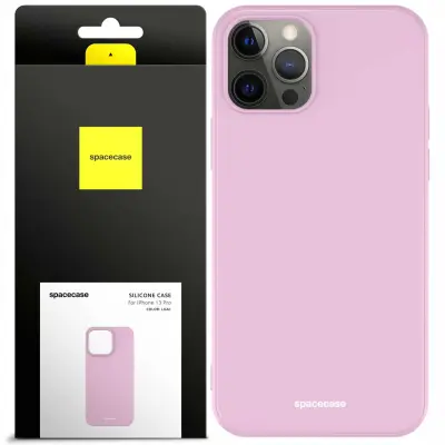 SILIKONSKI OVITEK SPACECASE ZA IPHONE 13 PRO LILAC, ROZA