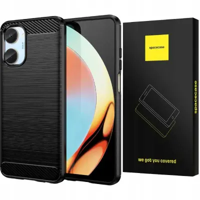 SPACECASE CASE CARBON COVER ZA REALME 10 4G ČRNO
