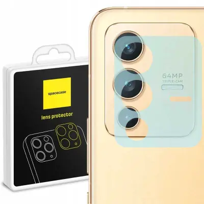 SPACECASE OVITEK ZA VIVO V23 5G ZAŠČITNI S STEKLOM ZA KAMERO