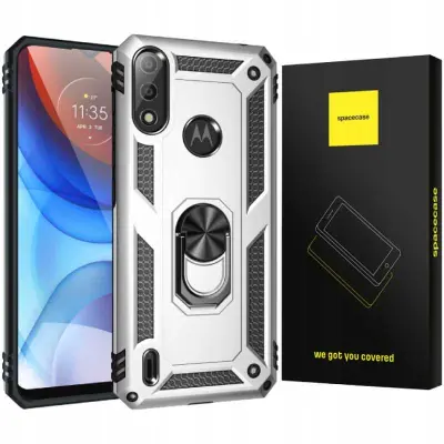 SPACECASE OVITEK ZA MOTOROLA E7 E7I POWER SILVER RING NX