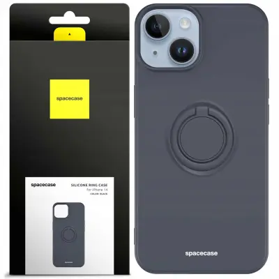 OVITEK SPACECASE SILIKONSKI OBROČ ZA IPHONE 14 ČRN