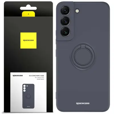 OVITEK SPACECASE SILIKONSKI OBROČ ZA GALAXY S22 ČRNO