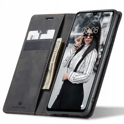 SPACECASE OVITEK DENARNICA ZA HUAWEI P30 LITE ČRN