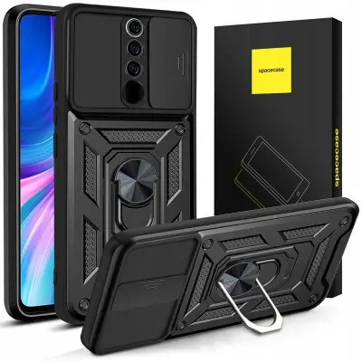 OVITEK SPACECASE OVITEK ZA XIAOMI REDMI NOTE 8 PRO ČRN