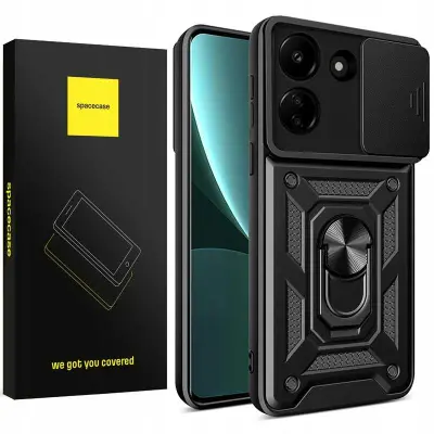 OVITEK SPACECASE OVITEK ZA XIAOMI POCO C65 REDMI 13C ČRN