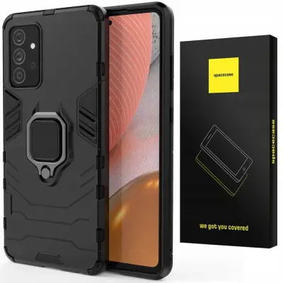 OVITEK SPACECASE CASE ZA SAMSUNG GALAXY A72 5G BLACK X-RING