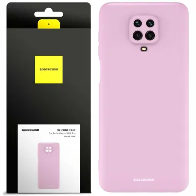 SILIKONSKI OVITEK SPACECASE ZA XIAOMI REDMI NOTE 9S 9 PRO LILAC