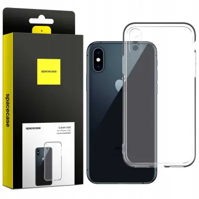 OVITEK SPACECASE CLEAR ZA IPHONE X XS PROZOREN ZAŠČ
