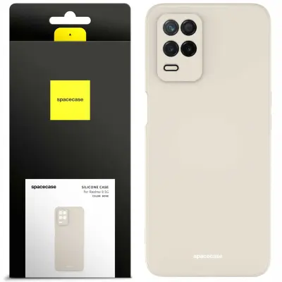 SILIKONSKI OVITEK SPACECASE ZA REALME 8 5G BONE