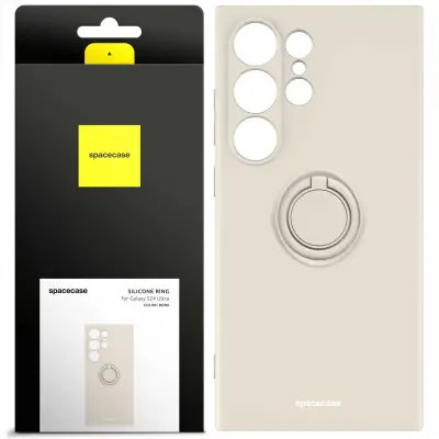 SPACECASE SILIKONSKI OVITEK OBROČ ZA SAMSUNG GALAXY S24 ULTRA BONE