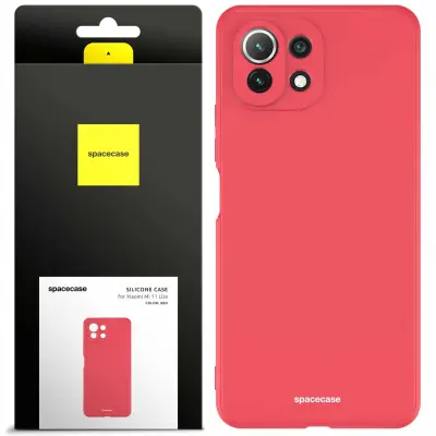 SILIKONSKI OVITEK SPACECASE ZA XIAOMI MI 11 LITE RDEČ