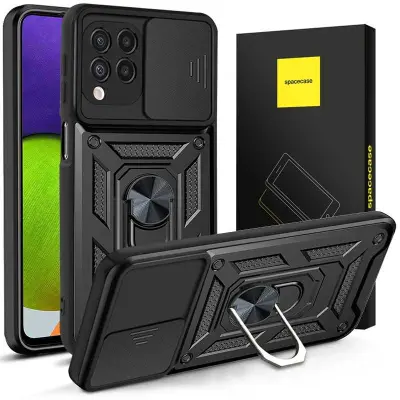 OVITEK SPACECASE OVITEK ZA SAMSUNG GALAXY A22 4G ČRN