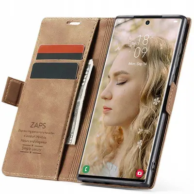 OVITEK DENARNICA SPACECASE ZA SAMSUNG GALAXY S23 ULTRA COFFEE