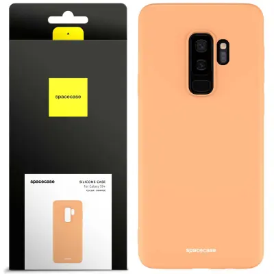 SPACECASE SILIKONSKI OVITEK GALAXY S9+ OVITEK ZA SAMSUNG ORANŽEN