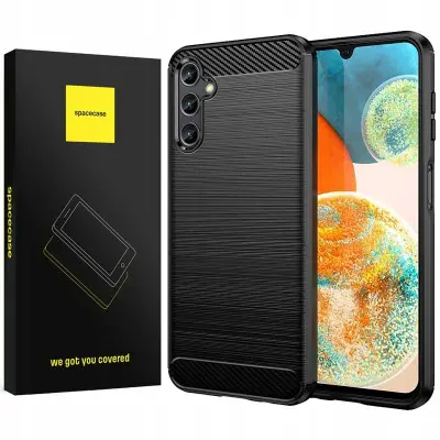 SPACECASE OVITEK CARBON COVER ZA SAMSUNG GALAXY A14 4G 5G ČRN
