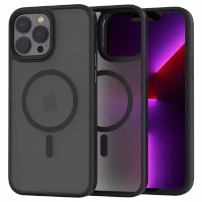 HIBRIDNI OVITEK SPACECASE ZA IPHONE 13 PRO MAX ČRN