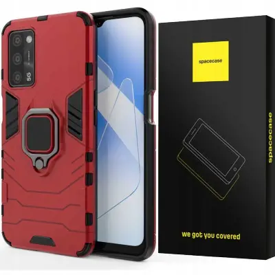 OVITEK SPACECASE ZA TELEFON OPPO A16 X-RING RDEČ