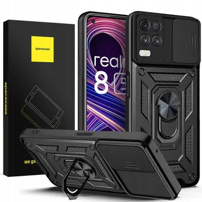 OVITEK SPACECASE ZA REALME 8 5G ČRN