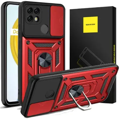 OVITEK SPACECASE ZA TELEFON REALME C21 RED CAMRING