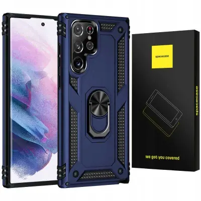 SPACECASE RING NX GALAXY S22 ULTRA CASE MODRA