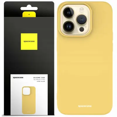 SILIKONSKI OVITEK SPACECASE ZA IPHONE 14 PRO MAX RUMEN RUM