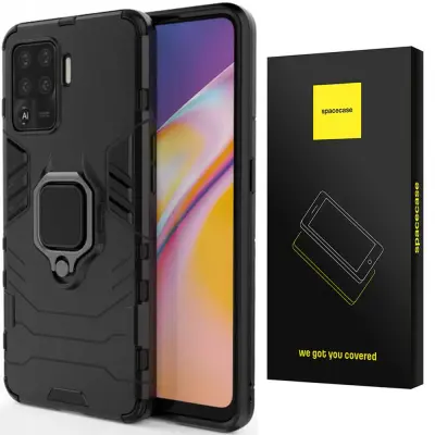 SPACECASE ETUI ZA OPPO RENO 5 LITE BLACK SC X-RING