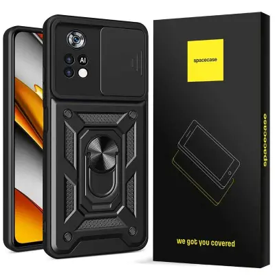 OVITEK SPACECASE ZA POCO M4 PRO 4G ČRNA ZAŠČ