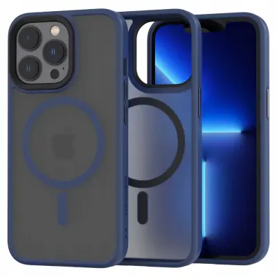OVITEK SPACECASE HYBRID ZA IPHONE 13 PRO TEMNO MODER