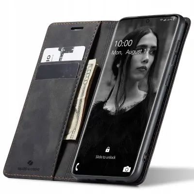 SPACECASE OVITEK GALAXY S20 WALLET BLACK ZA SAMSUNG S20